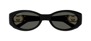 Gucci Gg1662sa Women Black Oval Sunglasses