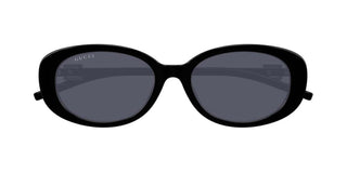Gucci Gg1684sa Women Black Round Sunglasses