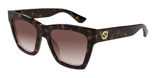 Gucci Gg1714s Women Havana Cat Eye Sunglasses