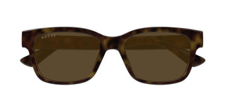 Gucci Gg1716s Men Havana Squared Sunglasses