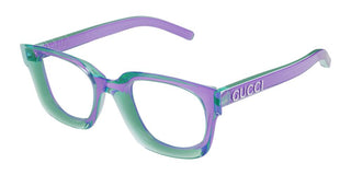 Gucci Gg1721o Women Violet Squared Eyeglasses