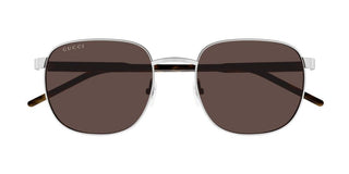 Gucci Gg1799s Men Silver Squared Sunglasses