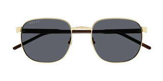 Gucci Gg1799s Men Gold Squared Sunglasses