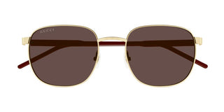 Gucci Gg1799s Men Gold Squared Sunglasses