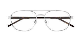 Gucci GG1800O men Silver Squared Eyeglasses