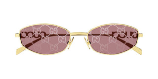 Gucci GG1802S women Gold Round Sunglasses