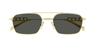 Gucci Gg1804s Women Gold Squared Sunglasses