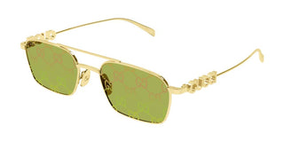 Gucci Gg1804s Women Gold Squared Sunglasses