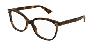 Gucci GG1816O women Havana Squared Eyeglasses