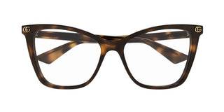 Gucci GG1817O women Havana Cat Eye Eyeglasses