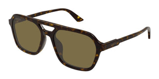 Gucci Gg1823sa Men Havana Pilot Sunglasses