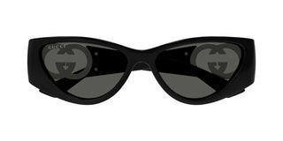 Gucci Gg1824s Women Black Cat Eye Sunglasses