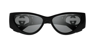 Gucci Gg1824s Women Black Cat Eye Sunglasses
