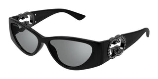 Gucci Gg1824s Women Black Cat Eye Sunglasses