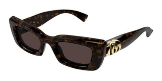 Gucci Gg1827s Women Havana Cat Eye Sunglasses