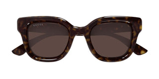 Gucci Gg1828s Women Havana Round Sunglasses