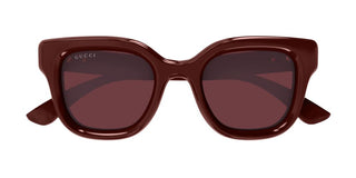 Gucci Gg1828s Women Red Round Sunglasses