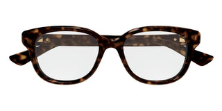 Gucci GG1833OK women Havana Squared Eyeglasses