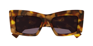 Gucci GG1842S women Havana Butterfly Sunglasses