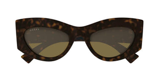 Gucci Gg1843s Women Havana Cat Eye Sunglasses