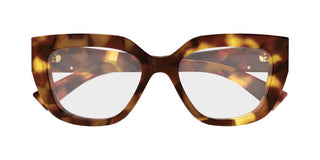 Gucci GG1847O women Havana Squared Eyeglasses