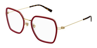 Gucci GG1850O women Red Squared Eyeglasses