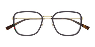 Gucci GG1852OA unisex Brown Squared Eyeglasses