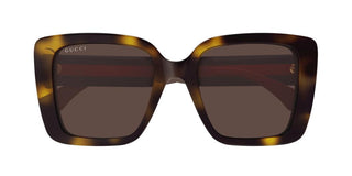 Gucci Gg1861s Women Havana Squared Sunglasses