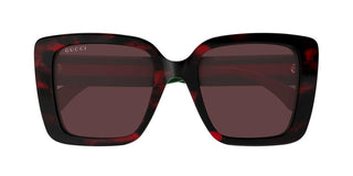 Gucci Gg1861s Women Havana Squared Sunglasses