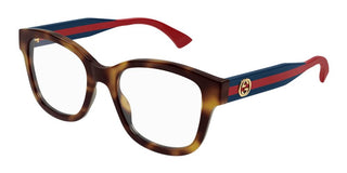 Gucci GG1863O women Havana Squared Eyeglasses
