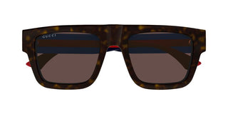 Gucci Gg1868s Men Havana Squared Sunglasses