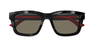 Gucci Gg1869s Men Havana Squared Sunglasses