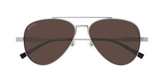 Gucci Gg1874s Men Ruthenium Pilot Sunglasses