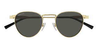 Gucci Gg1875s Men Gold Round Sunglasses