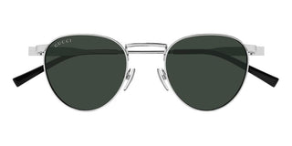 Gucci Gg1875s Men Silver Round Sunglasses