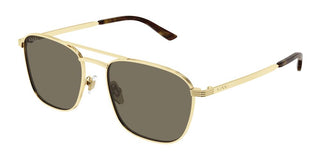 Gucci Gg1881s Men Gold Squared Sunglasses