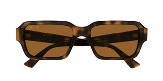 Gucci Gg1887s Men Havana Squared Sunglasses
