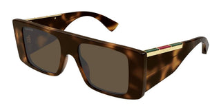 Gucci Gg1888s Men Havana Squared Sunglasses