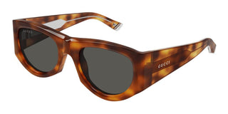 Gucci Gg1917s Women Havana Squared Sunglasses