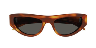 Gucci Gg1919s Women Havana Cat Eye Sunglasses