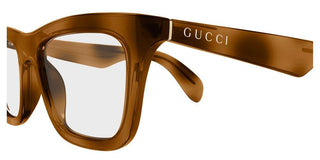 Gucci GG1933O men Havana Squared Eyeglasses