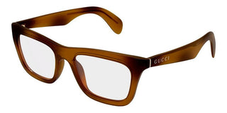 Gucci GG1933O men Havana Squared Eyeglasses