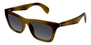 Gucci GG1933S men Havana Squared Sunglasses