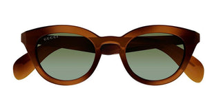 Gucci GG1934S men Havana Squared Sunglasses