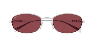 Gucci GG1940S men Silver Round Sunglasses