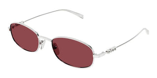 Gucci GG1940S men Silver Round Sunglasses