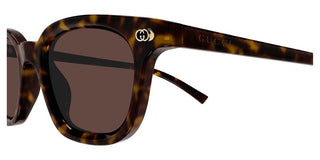 Gucci GG1946S men Havana Squared Sunglasses