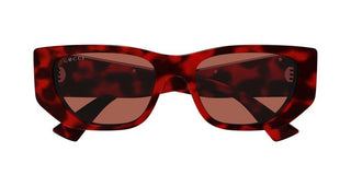 Gucci GG1959S women Havana Cat Eye Sunglasses