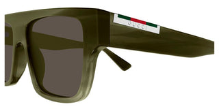 Gucci GG1960S men Green Squared Sunglasses