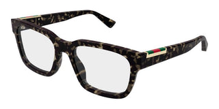 Gucci GG1961O men Havana Squared Eyeglasses